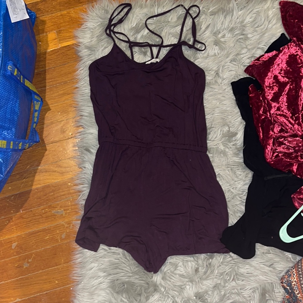 Purple Romper